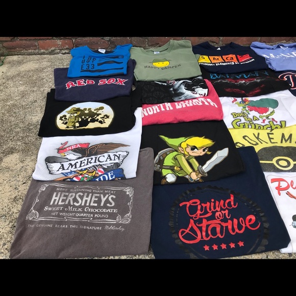 ❌SOLD❌. Wholesale lot of 25 Vintage Y2K T-Shirts - Picture 6 of 8